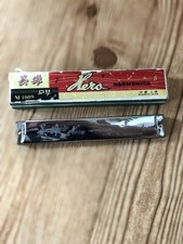 Vintage Hero M-1009 Harmonica With Original Box Excellent Condition Key Of C   