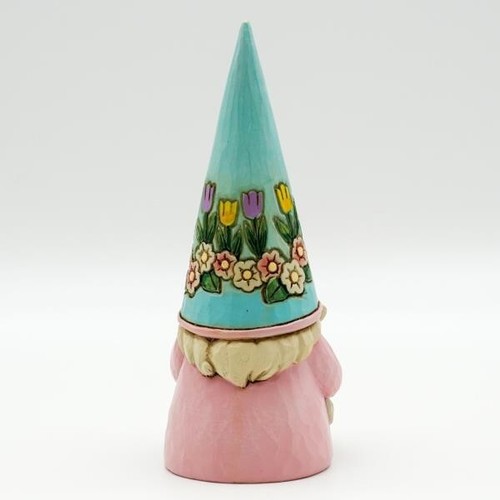 Jim Shore Easter Gnome 7" Tall "An Easter Gnome Like No Other" NEW - Foto 6 di 6
