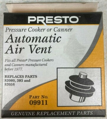 Valvola Aria Automatica Presto Valvola Sfiato Aria Automatica Presto 09911 Per Pentola A Pressione - Nuova, Confezione Originale Valvola Automatica Cucina A Pressione