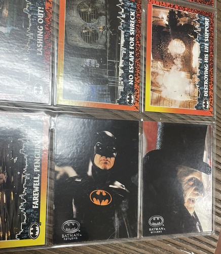 Juego completo de tarjetas coleccionables de Batman 1989 + club de estadio y reg. Juegos de 1992 - Imagen 8 de 11