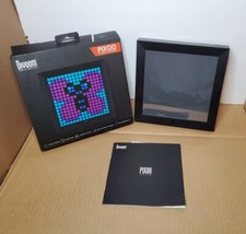 Divoom Pixoo Black Battery Powered Diy Pixel Digital Art Frame With LED Display