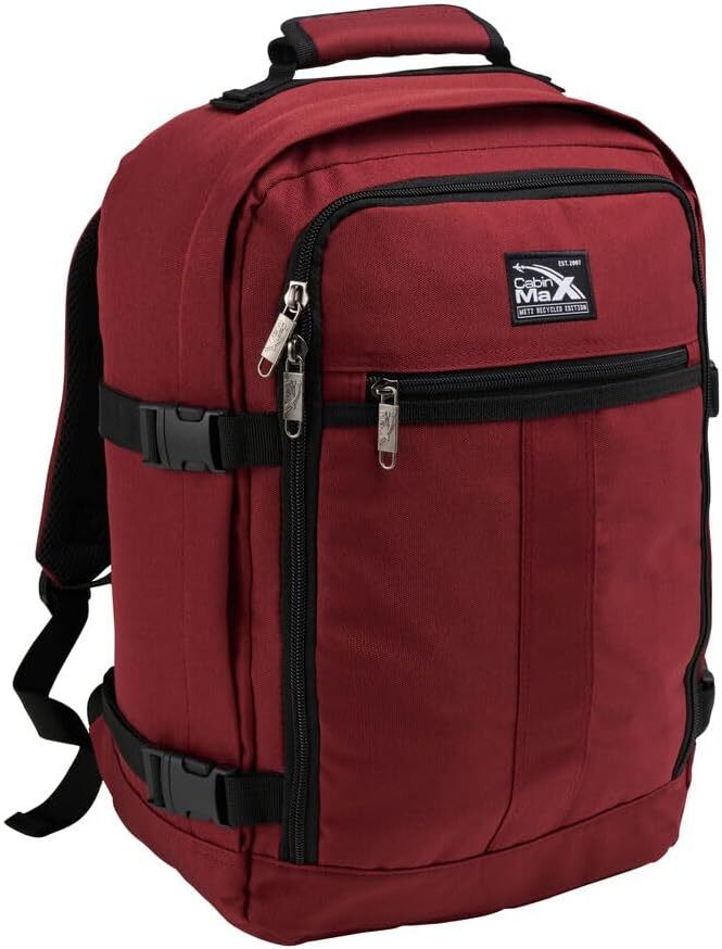 Mochila 40x30x15 Mochila De Viaje Cabin Max Metz 24L 40x30x20 Cm  Compatible Con Wizz Air, EasyJet Y Vueling Mochila 40x20x30 Vueling
