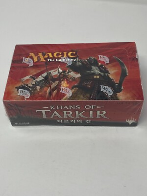 MTG Magic the Gathering Khans of Tarkir Korean Booster Box