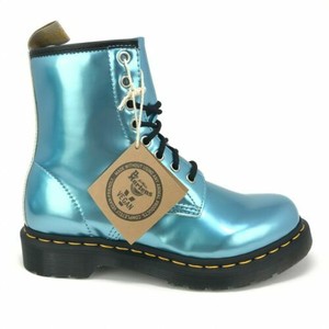 blue vegan doc martens