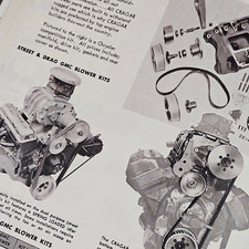 1961 Cragar Bell Auto Catalog Hot Rod Drag Racing Nhra Scta Blower Helmet Parts