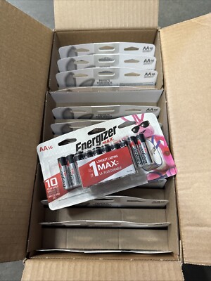 ENERGIZER MAX AA Lot Of 192 HUGE BULK LOT FACTORY SEALED