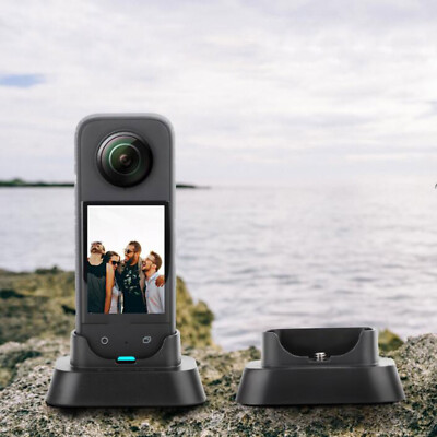 Für Insta360 X3 Zubehör Panorama Kamera Desktop Support Schwarz Vertikale Basis