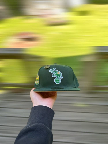 Hat Club Exclusive Oakland Athletics New Era Fitted Hat 7 3/8
