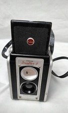 Vintage Kodak Duaflex II Boc Camera Twins Kodet Lens not tested 