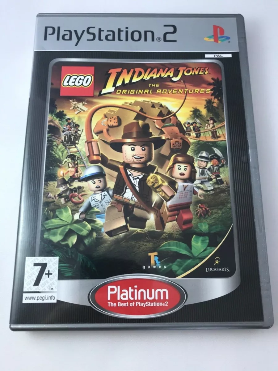 Lego Indiana Jones The Original Adventure PS2 Playstation 2