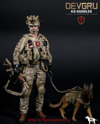 DAMTOYS DAM 78040 DEVGRU K9-Handler In Afghanistan 1/6 Figure With