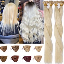 Small Nano Beads Link Remy Human Hair Invisible Nano Ring Tip Hair Extensions 1g