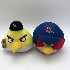 CHICAGO CUBS  White Sox ANGRY BIRDS RED 5.5" STUFFED PLUSH ANIMAL.