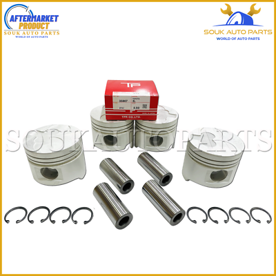 13101-54140 PISTON & RING SET 2L-T 92mm STD For Toyota HIACE HILUX