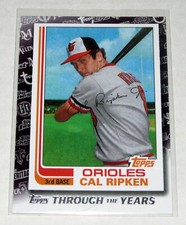 2021 Topps Through The Years Reprint 23 Cal Ripken  Orioles HOF $.99 Shipping!
