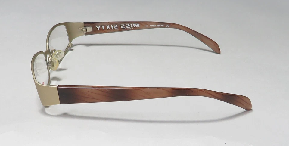 MISS SIXTY MX37 F37 GAFAS DELGADAS CON FORMA DE OJO DE GATO ESTAMPADO DE LOGOTIPO DE DISEÑADOR EUROPEO Foto 4 de 4