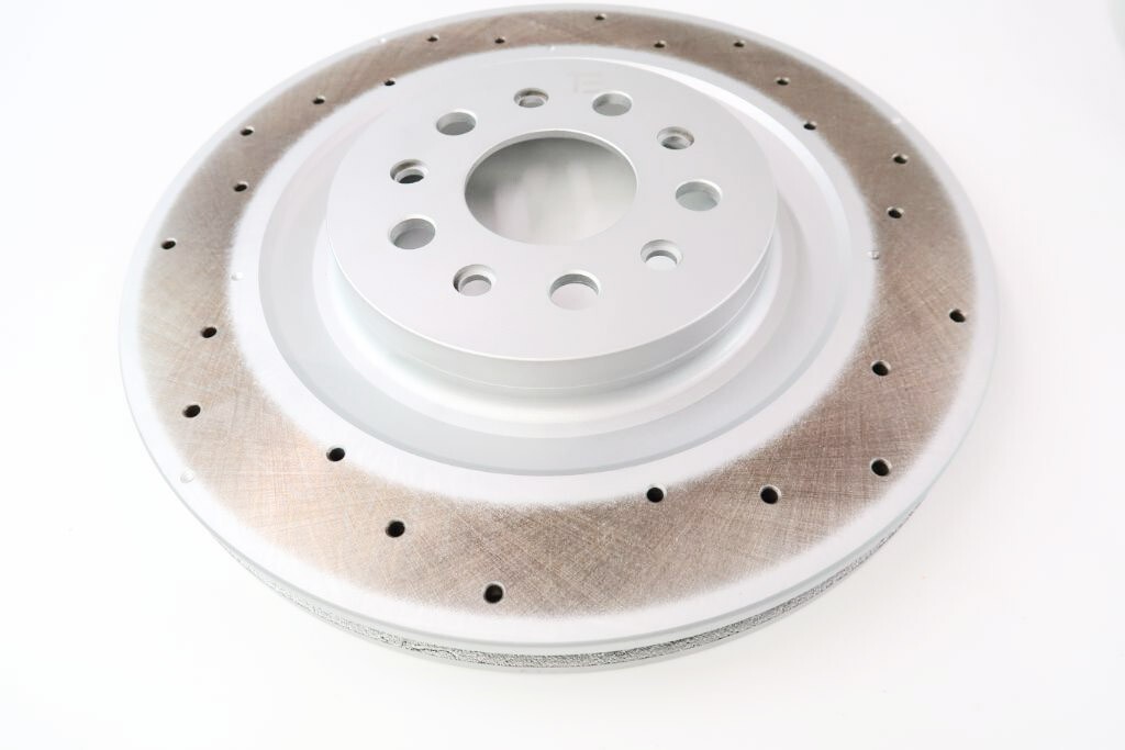 Maserati Ghibli Quattroporte rear brake rotor 1pc 17-2022 #1329