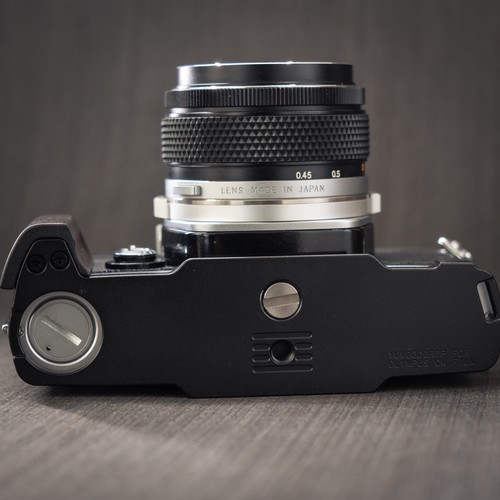Wooden Handle Grip L Plate Alloy Baseplate fr Olympus OM2 OM1 OM-1 Camera Holder - Picture 17 of 45