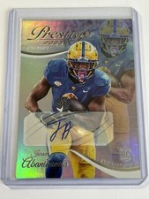 2023 Prestige Israel Abanikanda RC Autographed #341 New York Jets