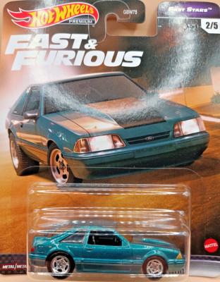 Hot Wheels Premium - 92 Ford Mustang *2021 Real Rider*