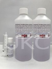 Casting Resin Clear water Kit 1kg 1000ml cast hobby weight jewelly making craft 