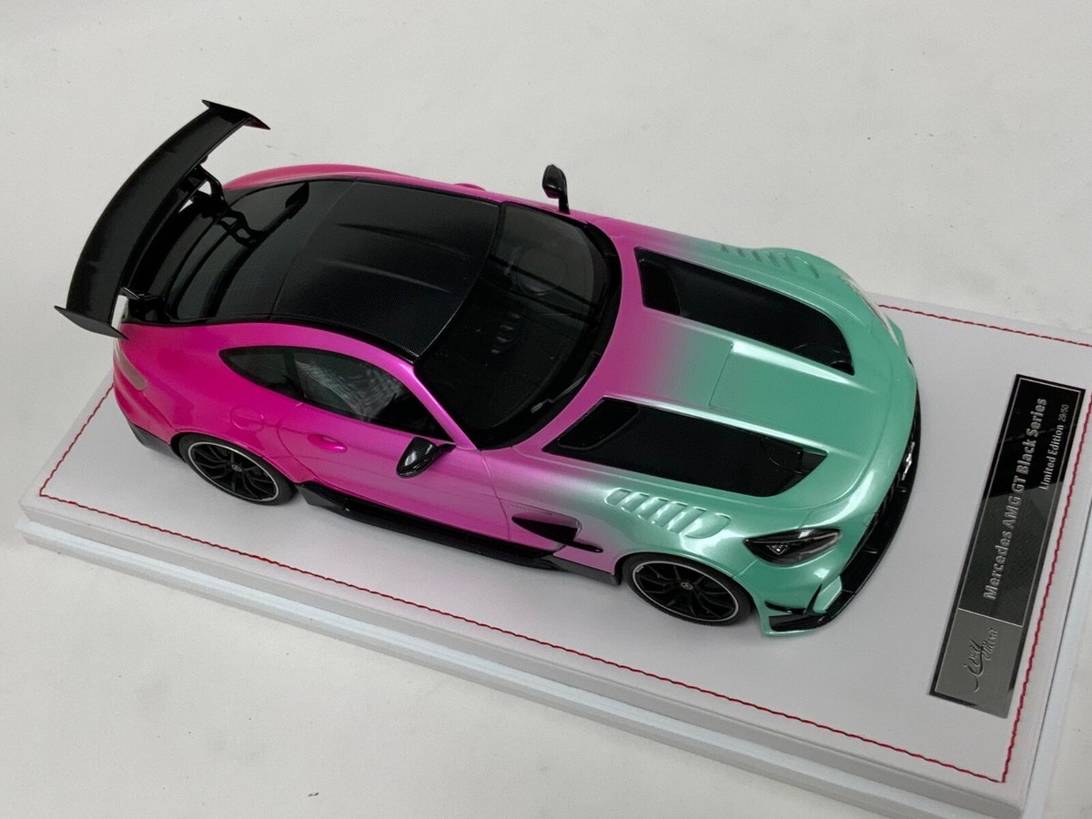 1/18 Ivy Models Mercedes Benz AMG GT Black Series Green to Pink 50