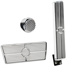 Billet Specialties Polished Pedal Kitoem Floor Gaspower Brake55-57 Chevy Auto Billet Specialties Polished Pedal Kitoem Floor Gaspower Brake55-57 Chevy Auto