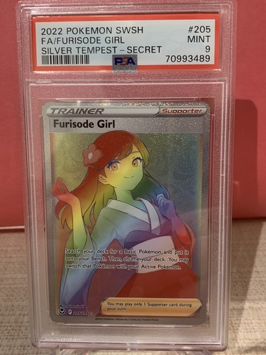 Furisode Girl graded PSA 9 for sale on eBay