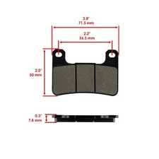 Cnornus Pastiglie Freno Anteriore e Posteriore per Suzuki GSXR 600 GSXR 750 K 2006-2010 GSXR 1000 2007-2010 GSX 1300 Hayabusa 2008-2012