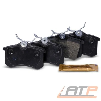 BESTPRICE SATZ BREMSBELÄGE BREMSKLÖTZE HINTEN FÜR VW BEETLE BORA CADDY EOS GOLF JETTA LUPO