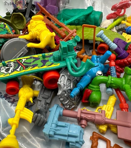 Teenage Mutant Ninja Turtles TMNT Weapons Accessories Lot Vintage 1980s 1990s