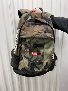 supreme camo backpack