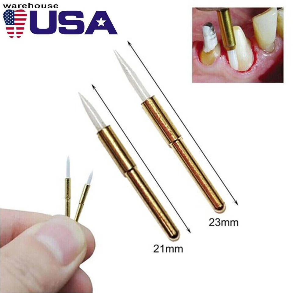 Recortadora de tejidos blandos quirúrgica dental cerámica Bur 21/23 mm gingivectomía gingival  Foto 3 de 4