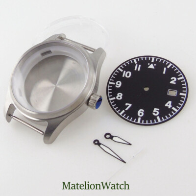 Cassa In Acciaio Inossidabile Lucido Da 39 Mm, Vetro Zaffiro Compatibile Con Nh35nh35a Nh36~p150382751 - Foto 1