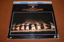 THE ROYAL BALLET LA FILLE MAL GARDEE Opera Movie on 12" Video Laserdisc