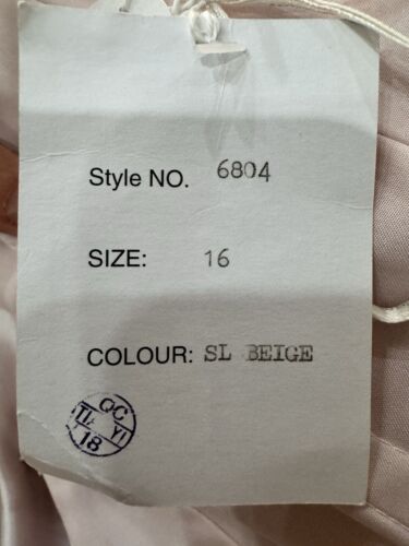 Alyce Designs Strapless Blush Sz 16 Dress - Picture 5 of 5