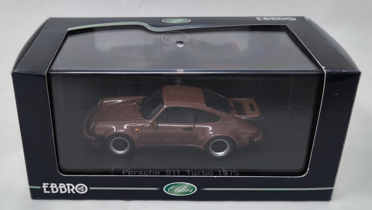 新品 EBBRO 1/43 PORSCHE 911 Tubo 1978 GOLD エブロ ポルシェ