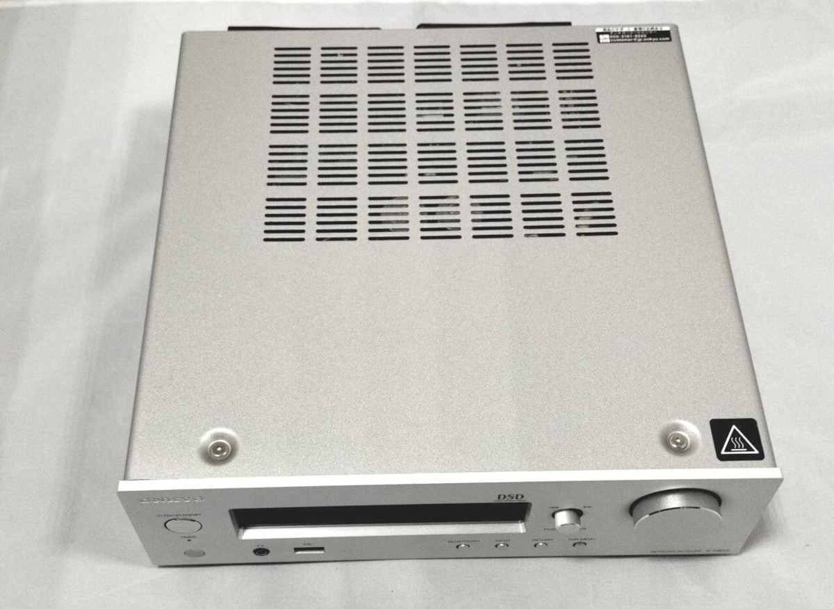 ONKYO R-N855 AV Network Receiver Silver AC100V | eBay