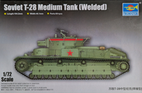 Trumpeter 07150 - 1:72 Soviet T-28 Medium Tank (Welded)