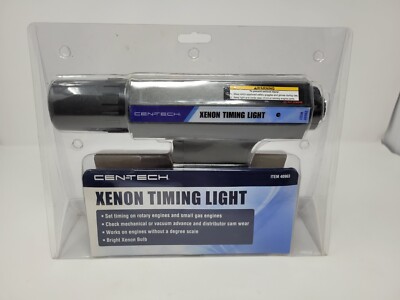 Cen Tech 40963 Black LED Indicator Trigger Activated Xenon Advance Timing Light