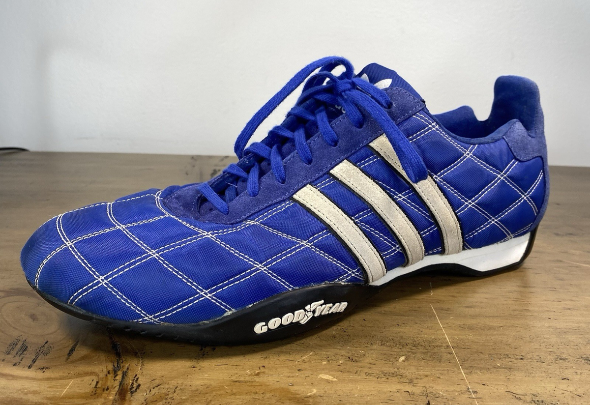 adidas Tuscany GOODYEAR Sz 11 Driver Racing Shoes Quilted
