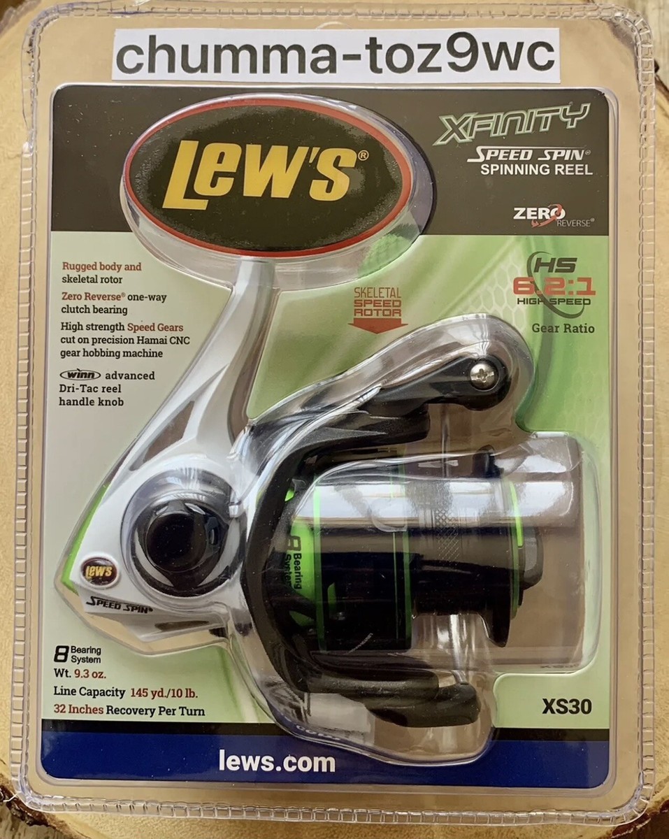 Lew's XFINITY XS30 SPEED SPINNING REEL, Brand New Factory Sealed