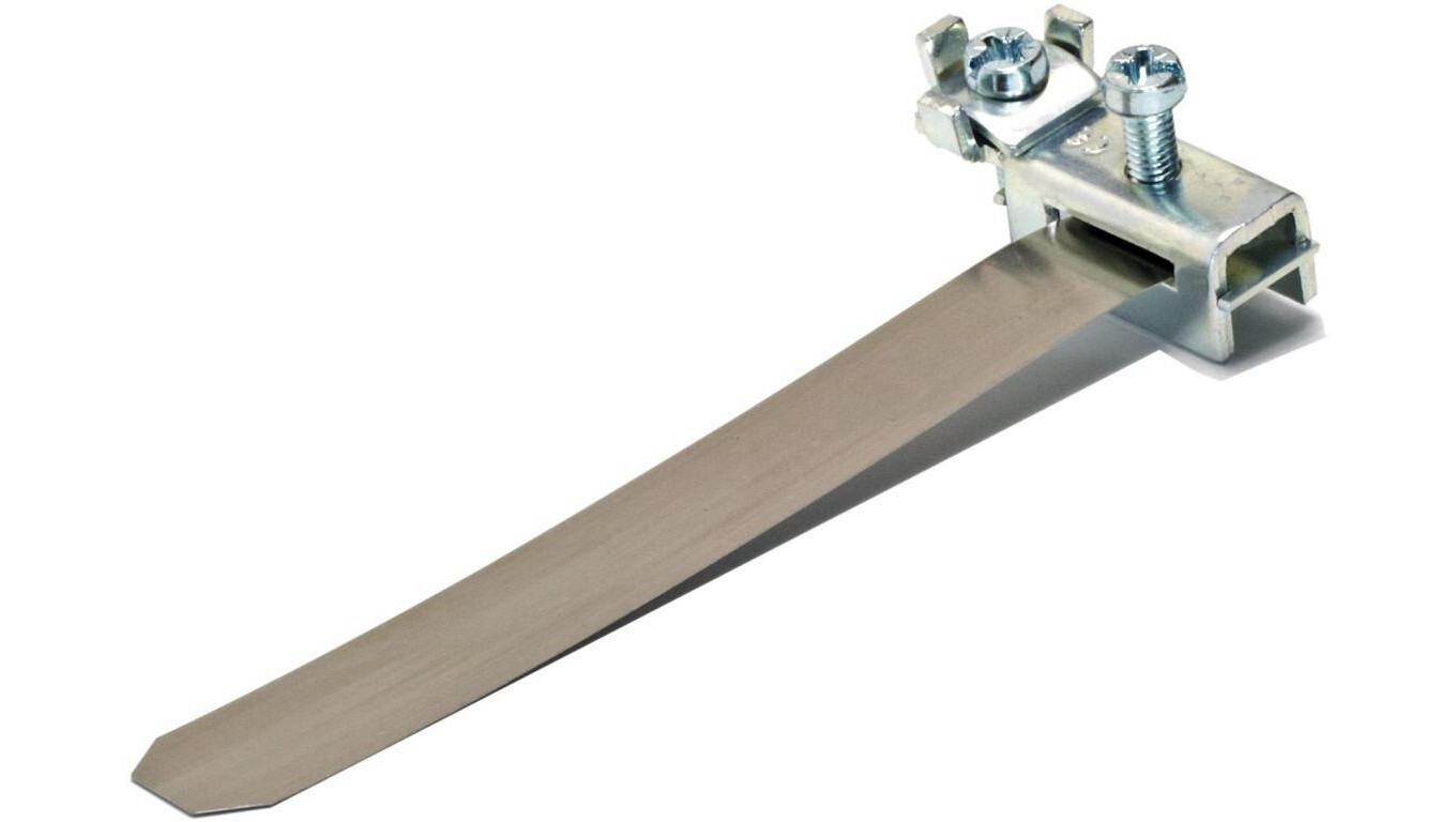 Ni V2A grounding strap, 1/8 - 3/8 900NI /T2UK
