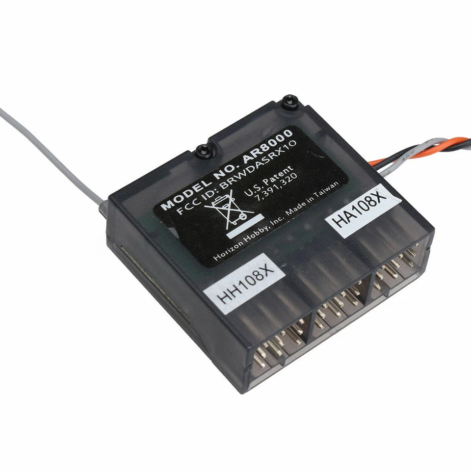 AR8000 2.4GHz 8CH Receiver Extended DSMX Channel For Spektrum DX7s DX8 DX9 Dx18 - Bild 3 von 4