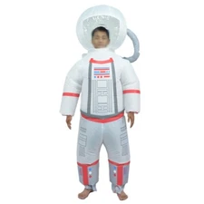 Inflatable Astronaut Costume Outfit Full Body Adult Funny Dress Up Cosplay Party