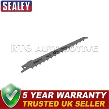 Sealey Reciprocating Saw Blade for Pruning & Coarse Wood 150mm 3tpi Pack of 5