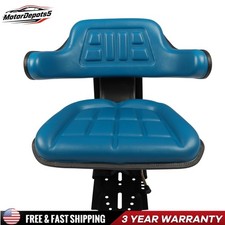 Universal Tractor Suspension Seat Blue For Ford Holland 4000 4100 4110 4600 5600