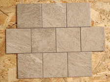 Beige Matt Textured Ceramic Interior Tile - 100x100mm Price Per Box (88 Tiles)