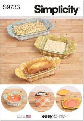 Simplicity Kitchen Cozies Sewing Pattern Kit, Code One Size, Multicolor 