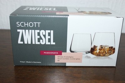 2 Penny ''Schott Zwiesel Passionata  Whisky Gläser neu originalverpackt